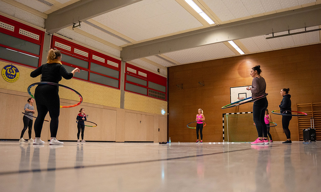 Hula-Hoop Fitness-Kurs